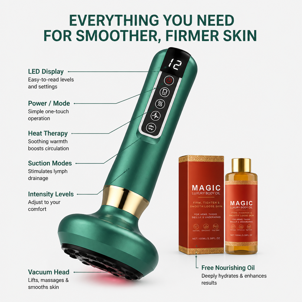 LumaSilk™ Sculpting Massager — Melt Cellulite and Reveal Your Smoothest, Most Radiant Skin Ever