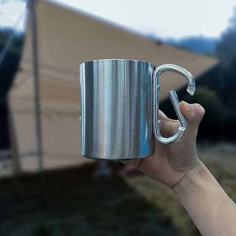 Stainless Steel Camping Mug – Portable and Lightweight