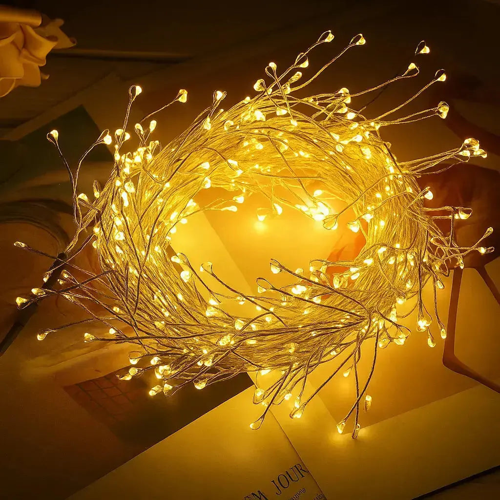 Copper Wire LED Fairy Lights – 9 Meter Length