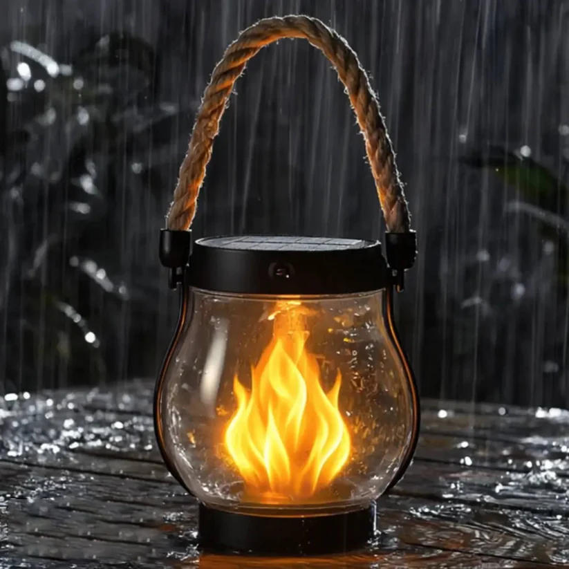 EmberLux™ — Ignite Cozy Nights with Safe, Stunning Solar Flame Glow