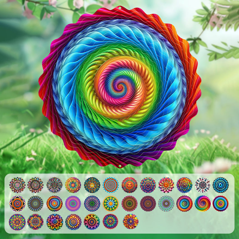 VivaAura™ — Transform Your Yard with Layered 3D Spinning Color