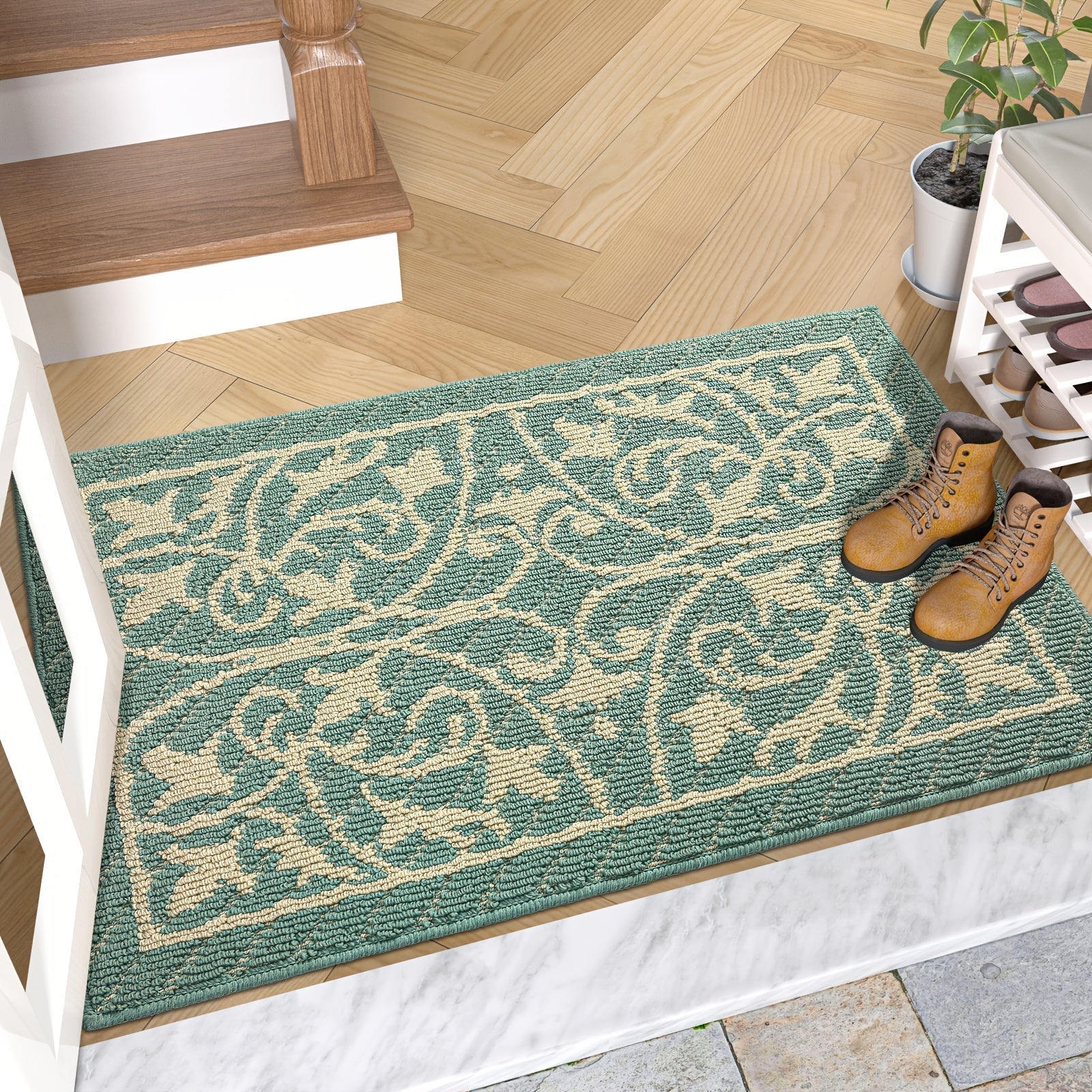 SafeStep - Sleek Indoor Entryway Rug with Non-Slip Feature