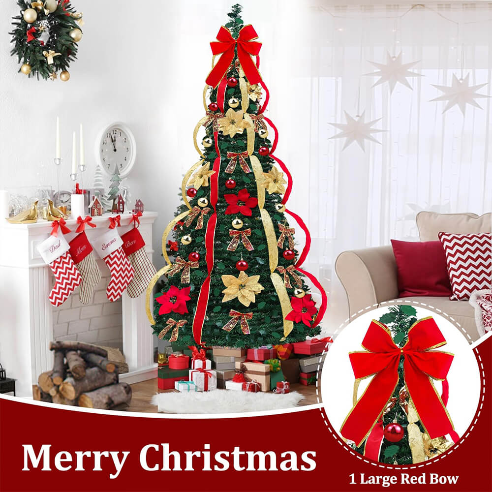 FiraLuxe™ Folding Christmas Tree — Effortless Holiday Glow That Sparks Joy Instantly