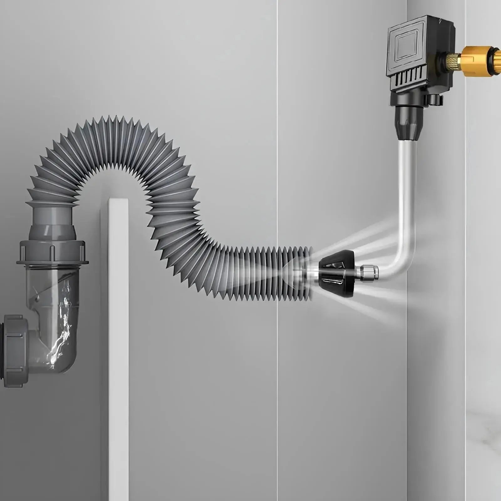 HydroBlast™ — Instantly Free Your Pipes from Clogs Without Harsh Chemicals