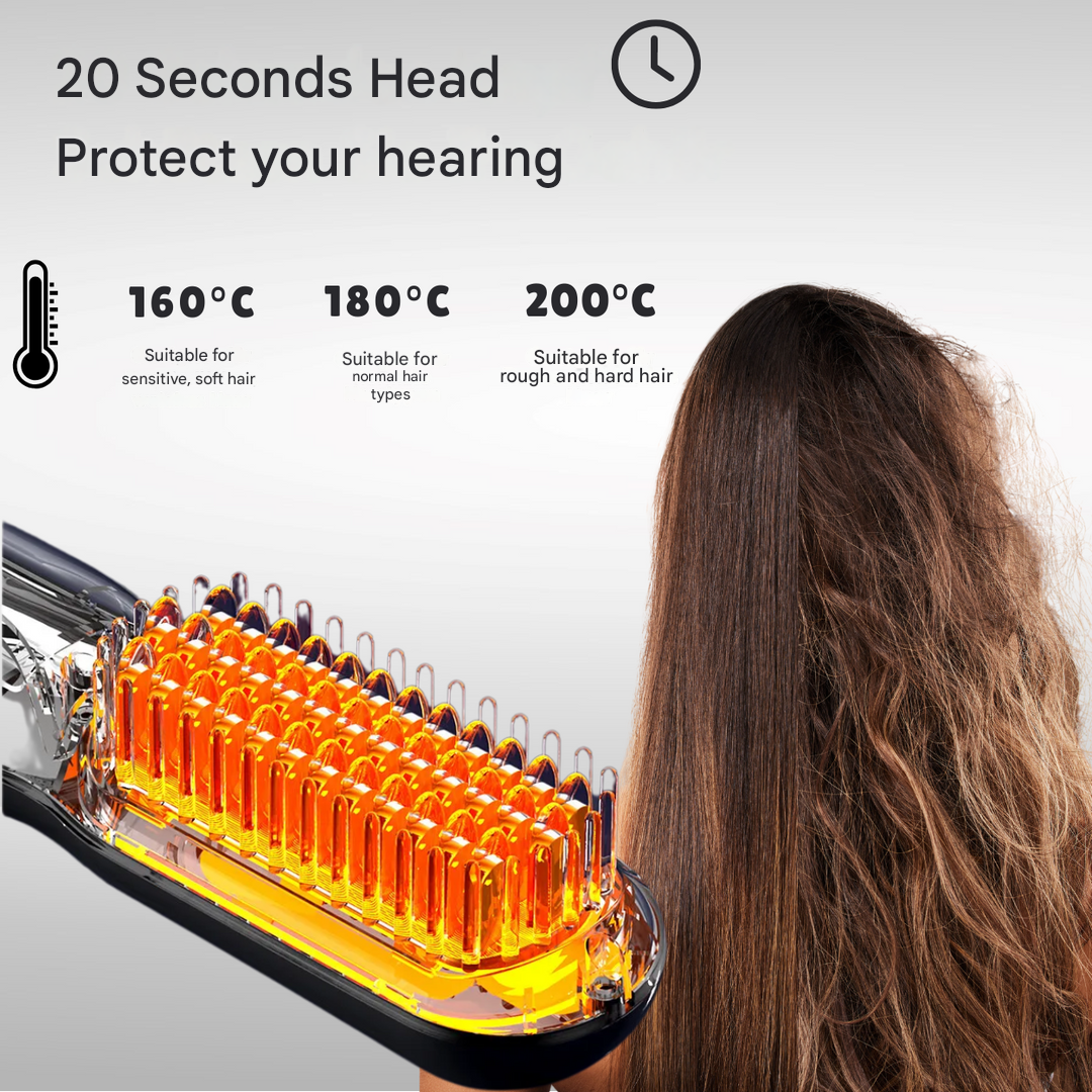 GlisseaLux™ Styler — Unleash Silky, Frizz-Free Hair That Turns Heads Instantly