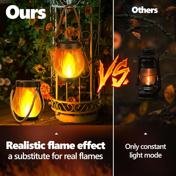 EmberLux™ — Ignite Cozy Nights with Safe, Stunning Solar Flame Glow