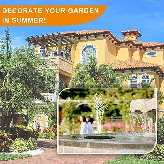 HydroLuma™ Solar Fountain — Instantly Transform Your Garden Into a Peaceful, Splash-Free Sanctuary