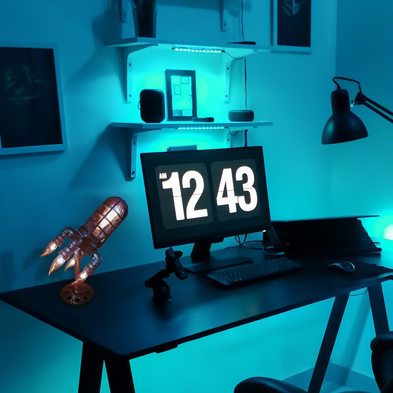 Steam Punk Rocket Light