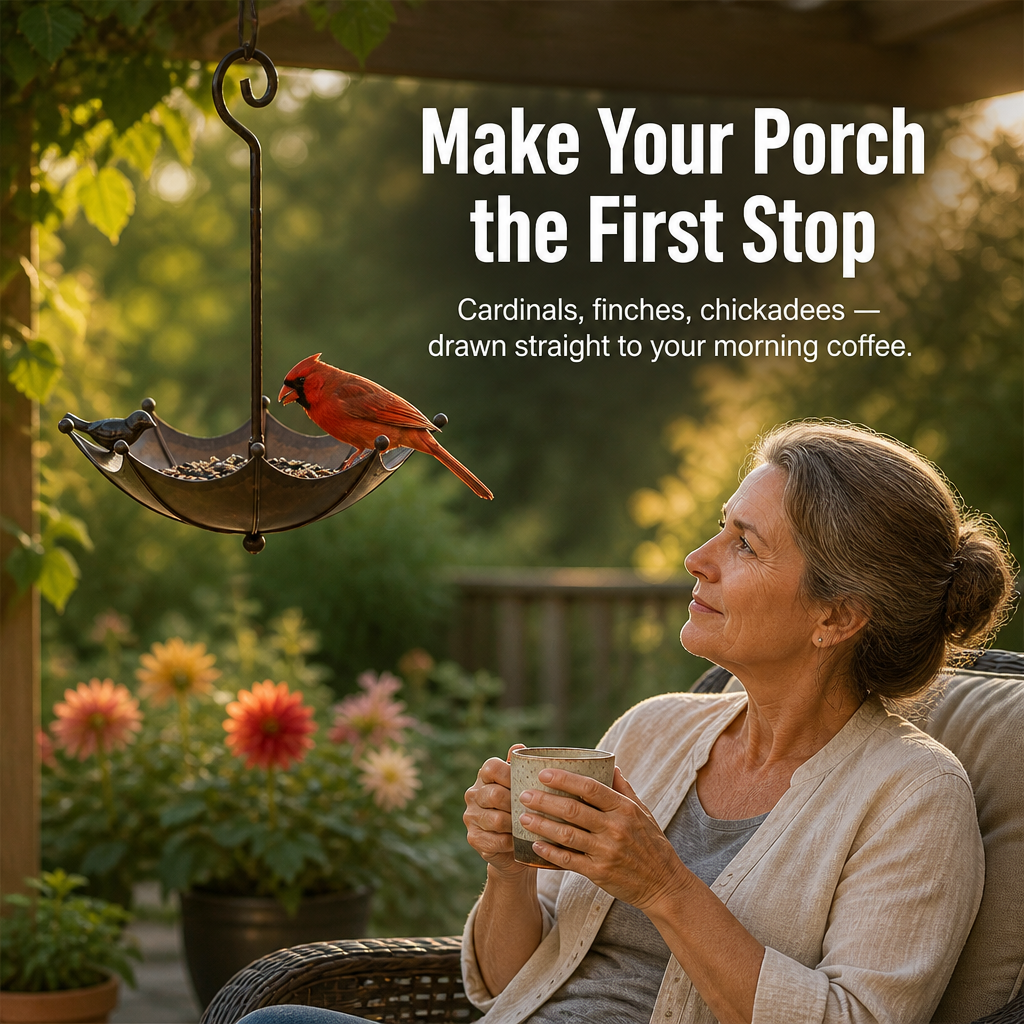 RambleNest™ — Turn Your Porch into a Thriving Haven for Beautiful Birds Every Morning