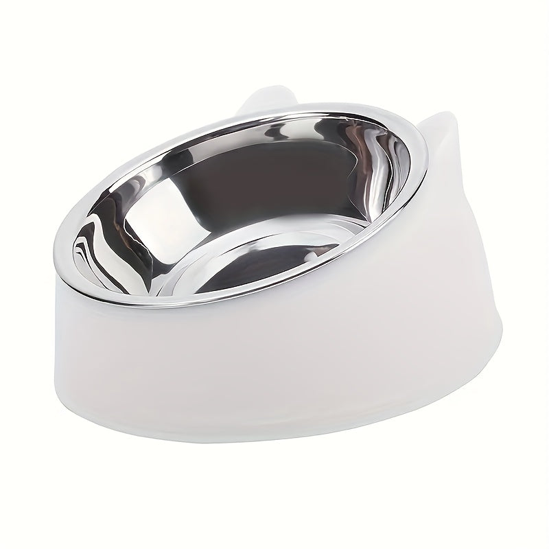 PawPal - Elevated Stainless Steel Pet Feeding Station with Dual Bowls