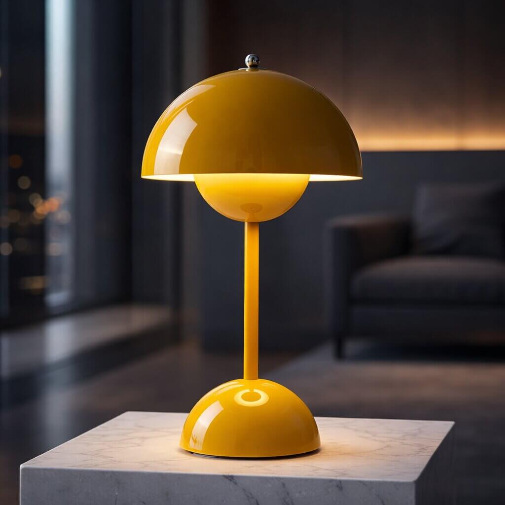Elegant Wireless LED Table Lamp | Dimmable & Rechargeable