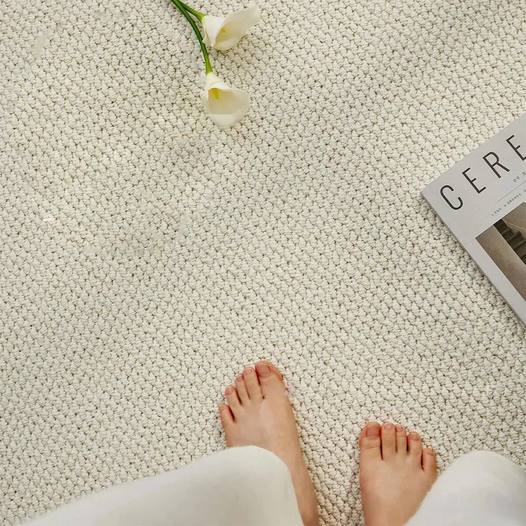 Geometric Patterned Door Mat for Absorbency