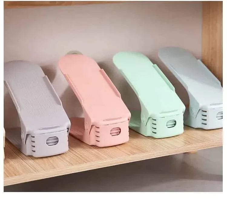 ClariShelf™ — Instantly Double Your Shoe Space and Find Calm in Closet Chaos