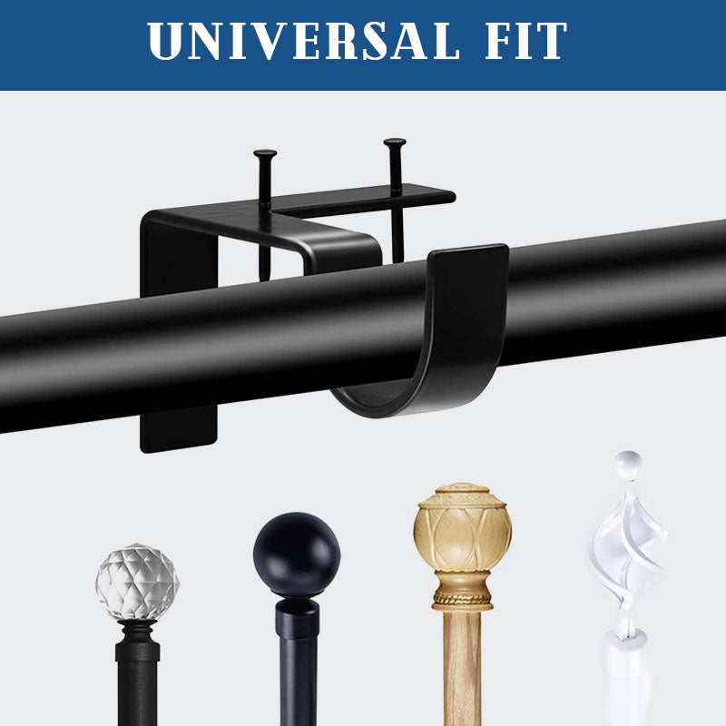 GripNest™ — Hang Heavy Curtains Fast with Zero Wall Damage or Tools
