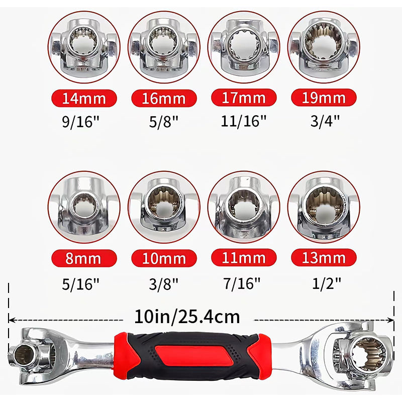 TitanGrip™ 48-IN-1 Multi-Wrench — Command Every Bolt with Effortless Power and Precision