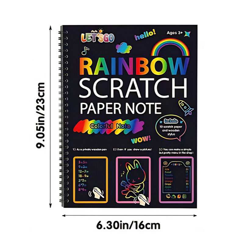 LumaTrace™ — Ignite Your Imagination and Melt Stress Away with Every Colorful Scratch