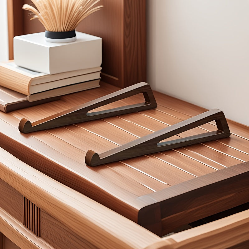 Eco-Friendly Adjustable Bamboo Laptop & Reading Stand