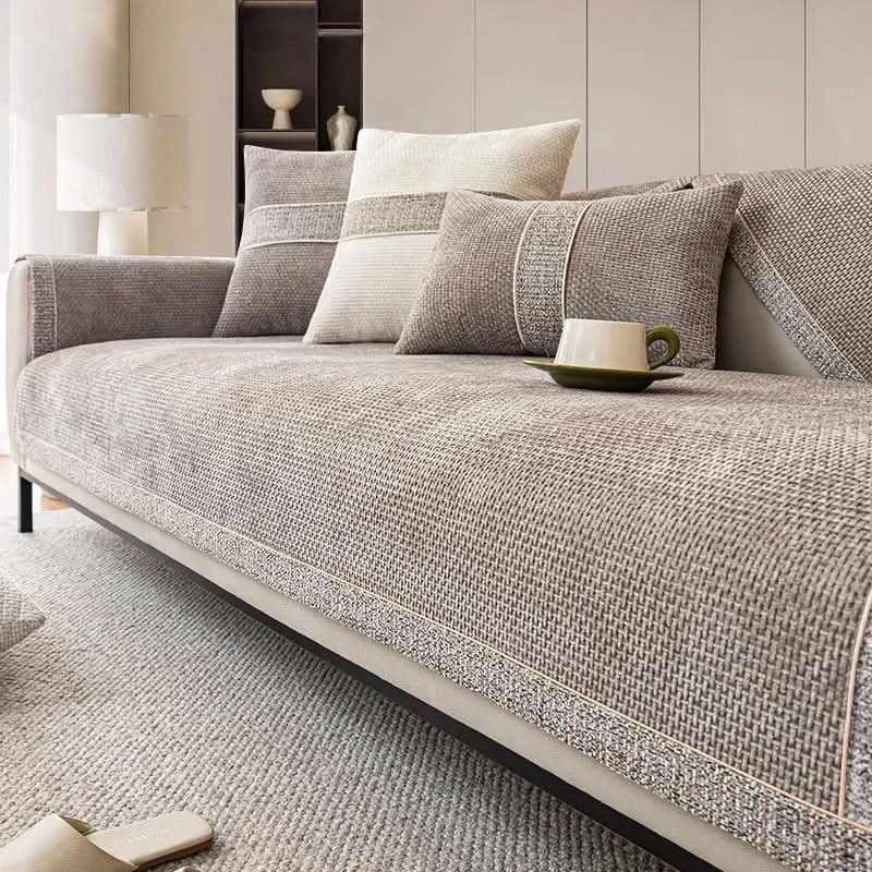 Chic Anti-Slip Sofa Protector – Ideal for Every Living Space