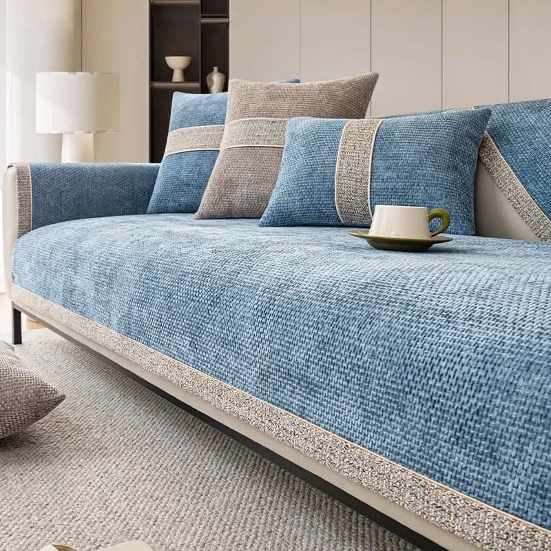 Chic Anti-Slip Sofa Protector – Ideal for Every Living Space