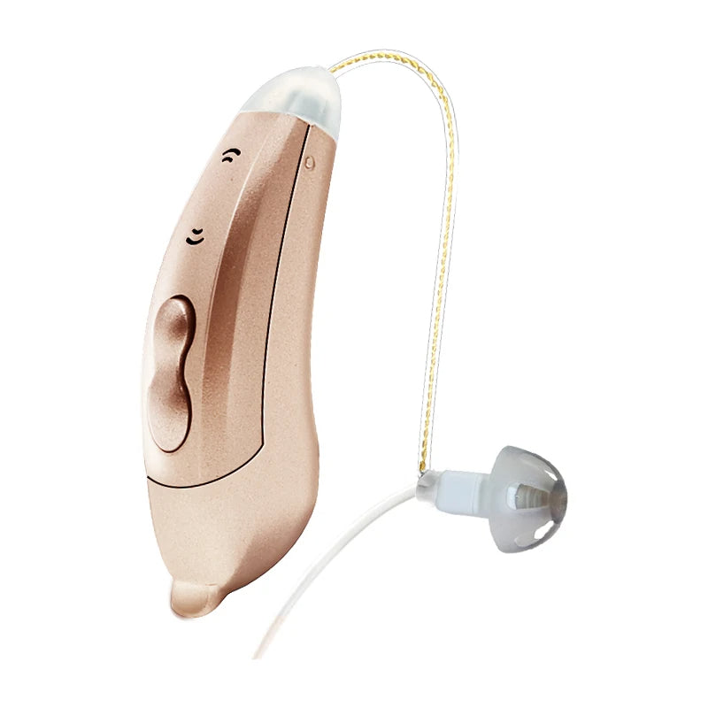 Discreet Behind-the-Ear Hearing Aids with Smartphone Control