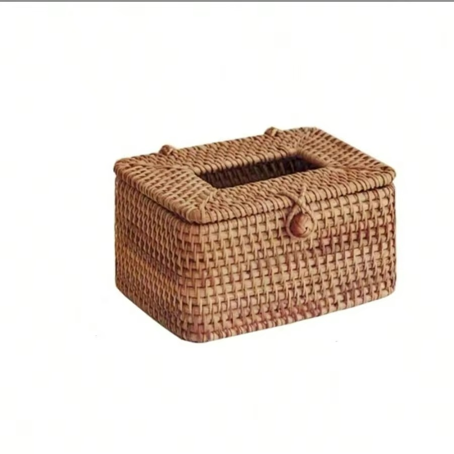 Elegant Bamboo Tissue Box Cover for Stylish Organization