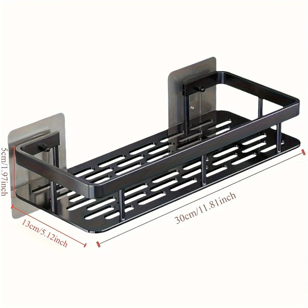 No-Drill Shower Shelf | Shampoo Holder for Organized Bathrooms