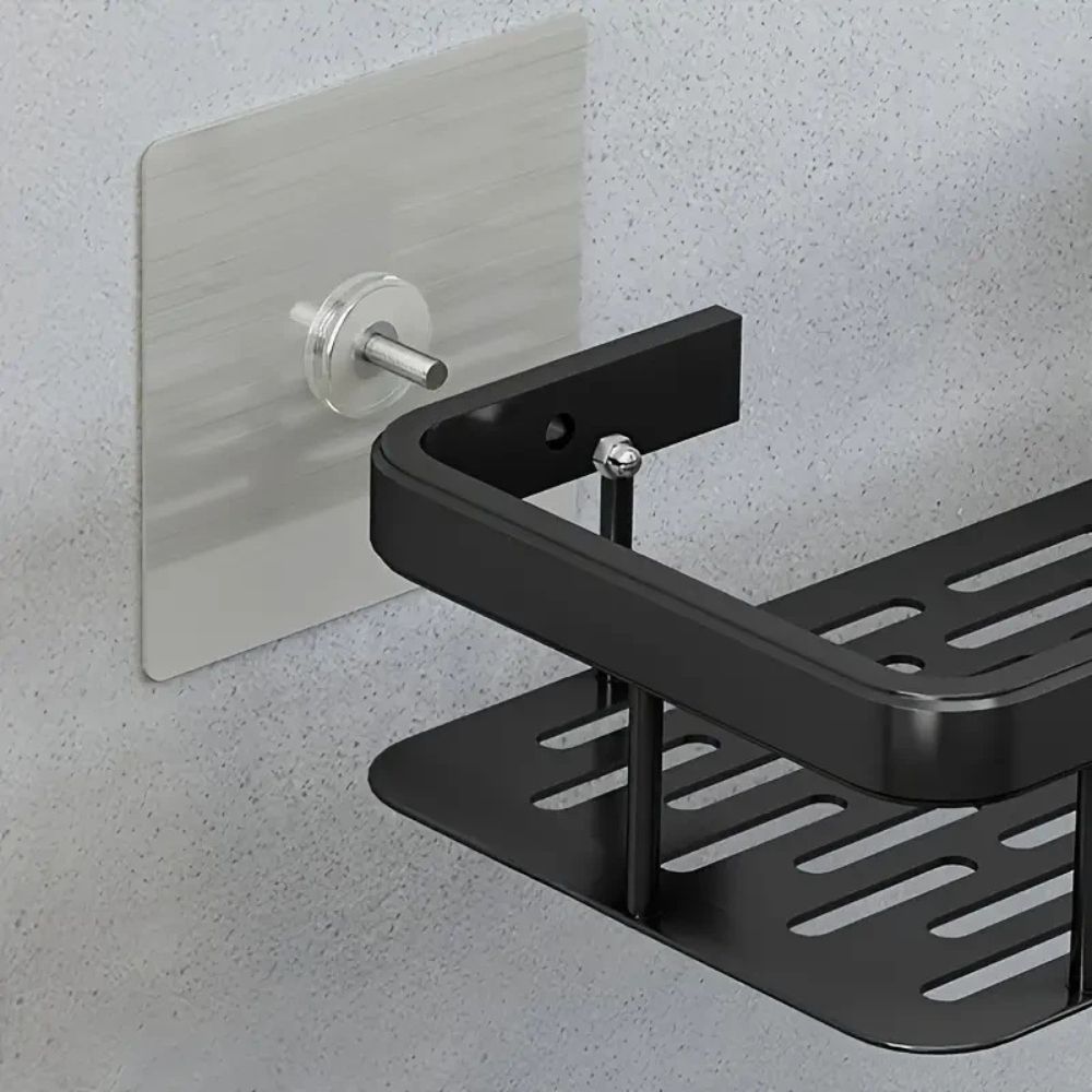 No-Drill Shower Shelf | Shampoo Holder for Organized Bathrooms