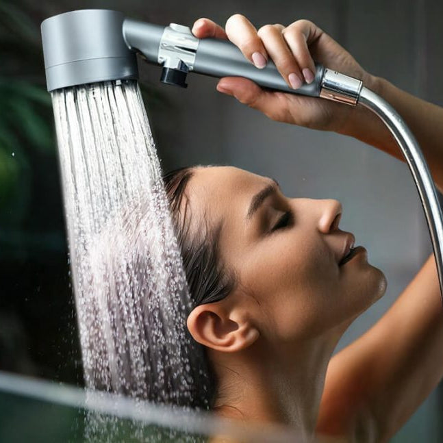 EcoSmart Showerhead with Filter & 3 Spray Options