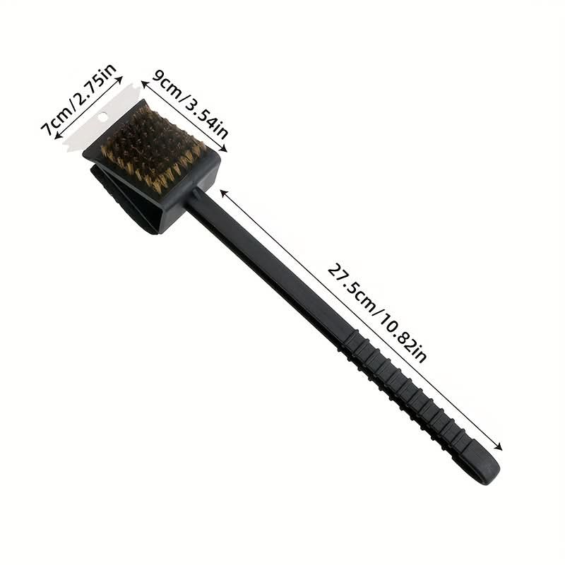 3-in-1 BBQ Cleaning Brush with Copper Wire