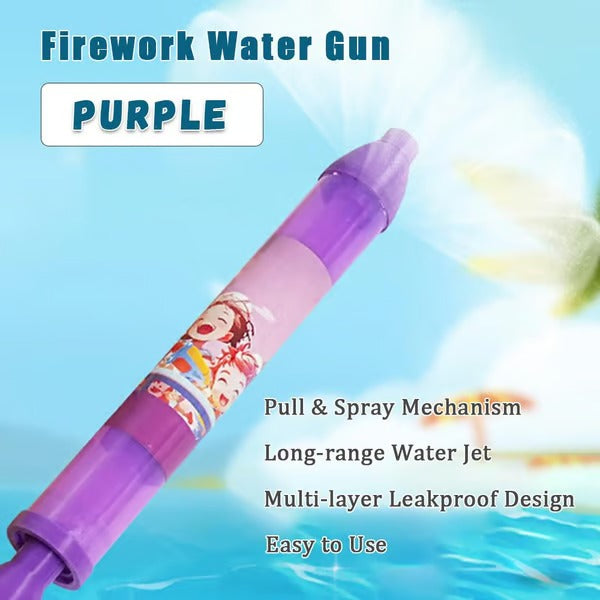 Water Blaster with Firework Spray Feature