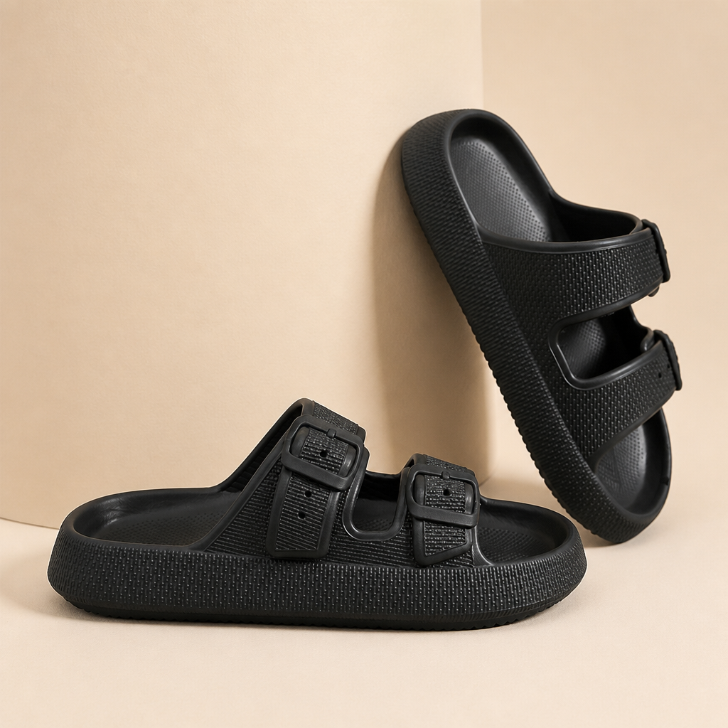 SereniStride™ Sandals — Walk Pain-Free All Day with Cloud-Like Support and Custom Comfort