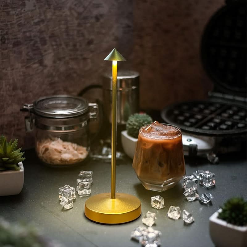 Wireless Rechargeable LED Desk Lamp with Touch Sensor for Ambient Lighting