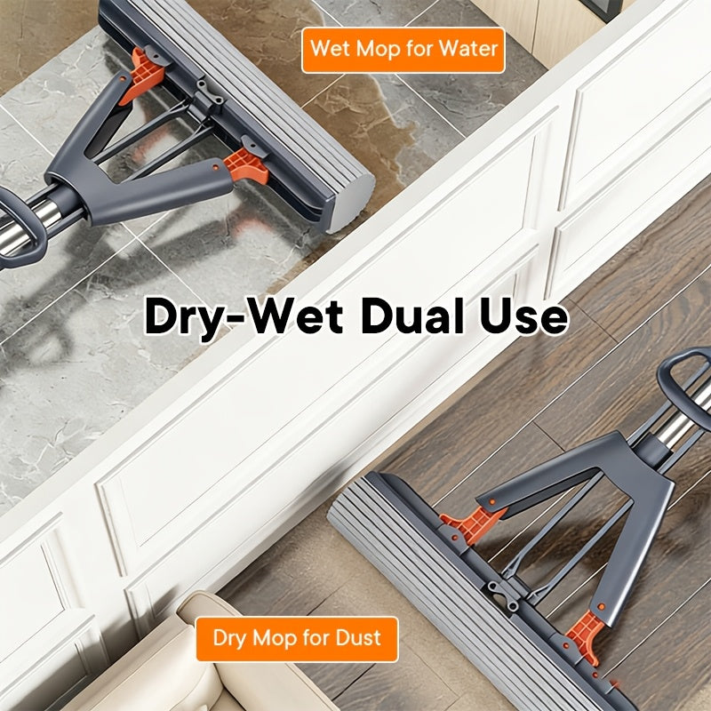 SwiftMop - Ultra-Absorbent Squeeze Mop for Effortless Cleaning