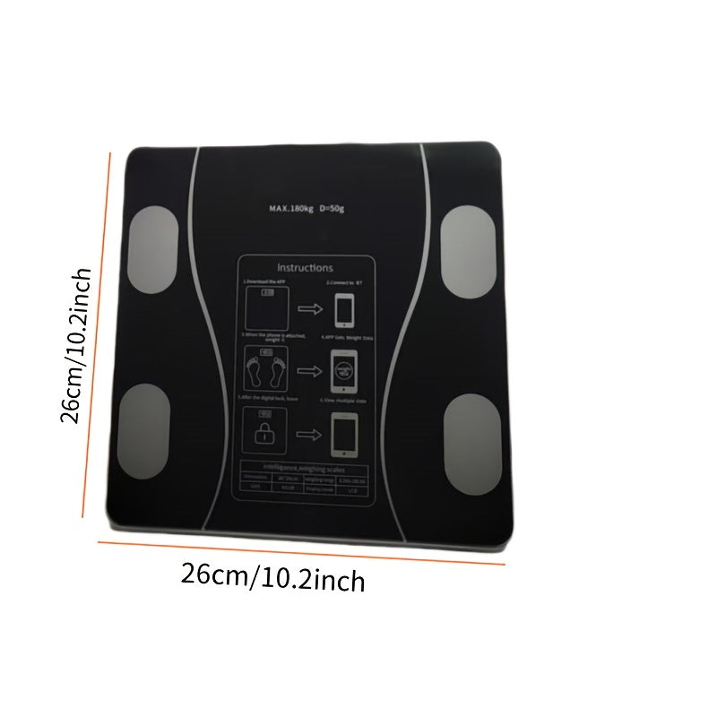 HealthMate Digital Weight Monitor – Compact LCD Scale