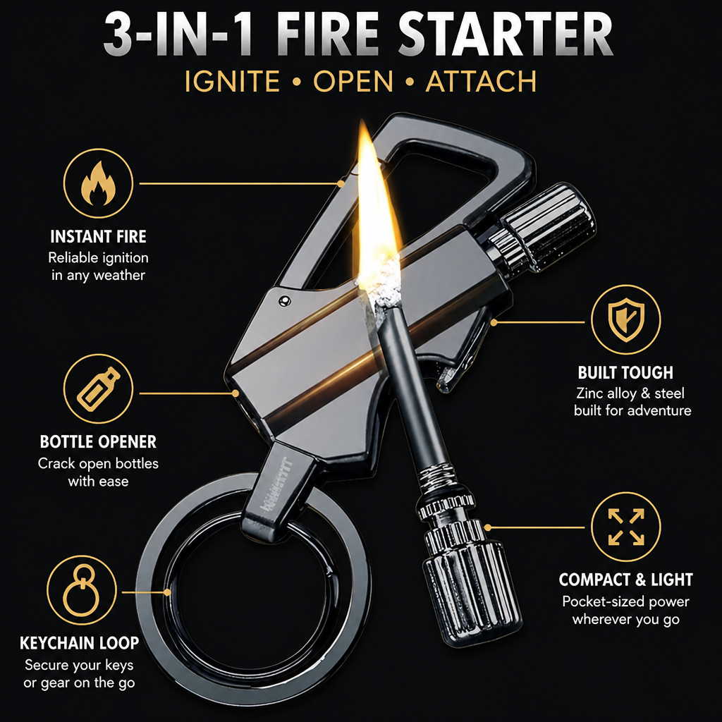 EmberForge™ — Ignite Instant Adventure and Never Be Left in the Cold Again