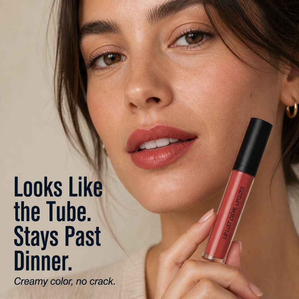 RadianceLock™ Lip Glow — Bold Color That Endures Dinner Without Dryness