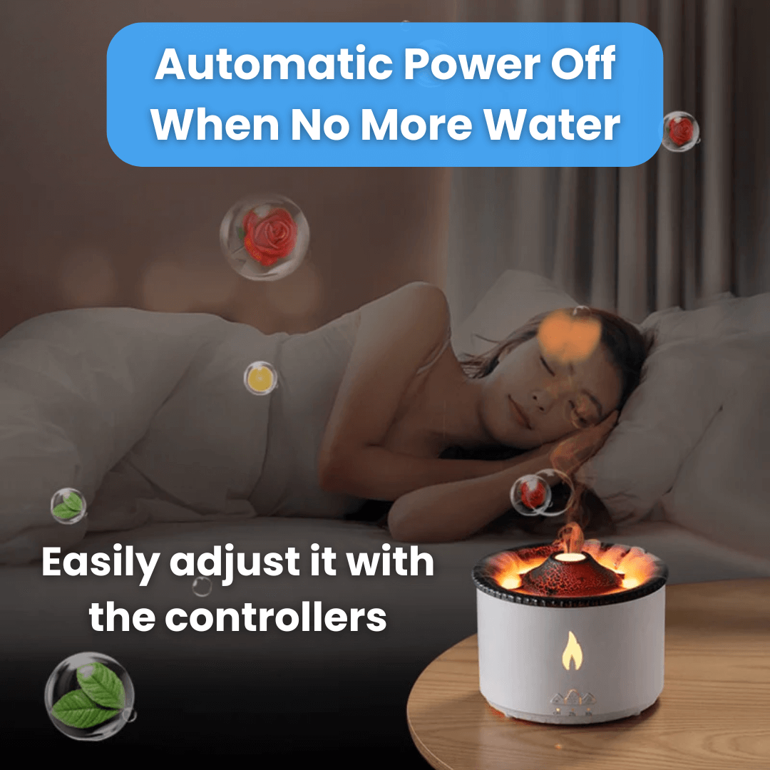 VelaAura™ Volcano Diffuser — Transform Your Space into a Peaceful, Stress-Free Oasis