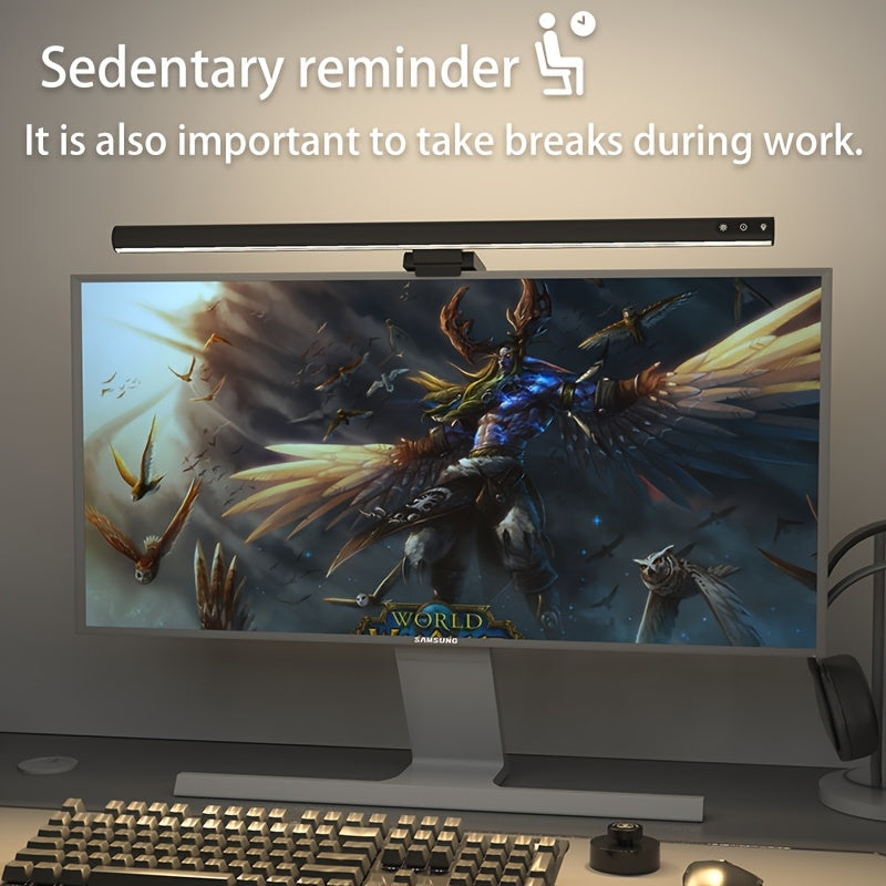 LumiBeam - Ergonomic Monitor Illumination with Health Alerts