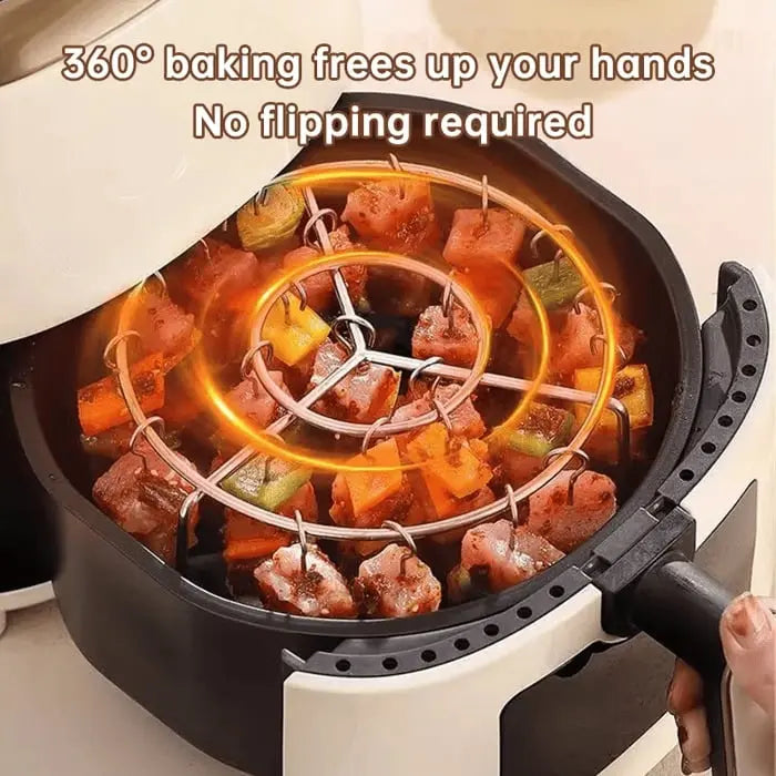 CrispGrill Set – Crispy Enjoyment without Smoke & Fat!