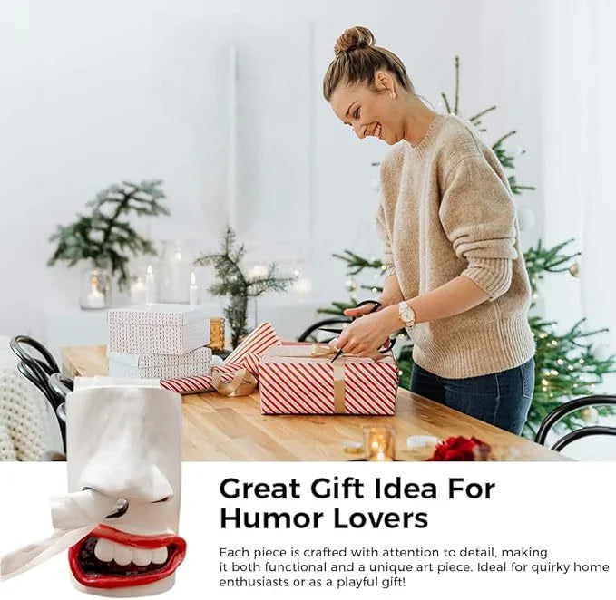 SnickerPop™ — Turn Every Tissue Reach into a Burst of Joy and Laughter