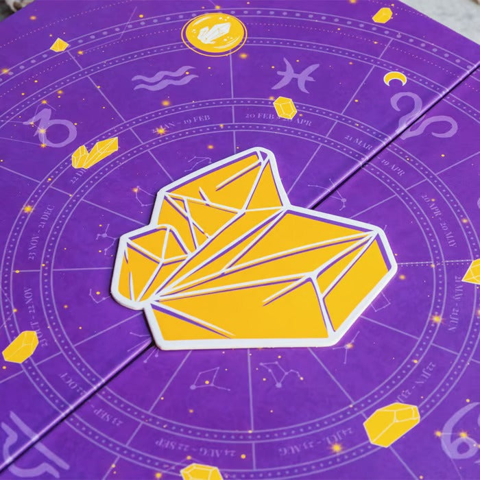 MoonlitAura™ Crystal Countdown Box — Ignite Your Soul with 31 Days of Daily Magic and Mystical Wonder