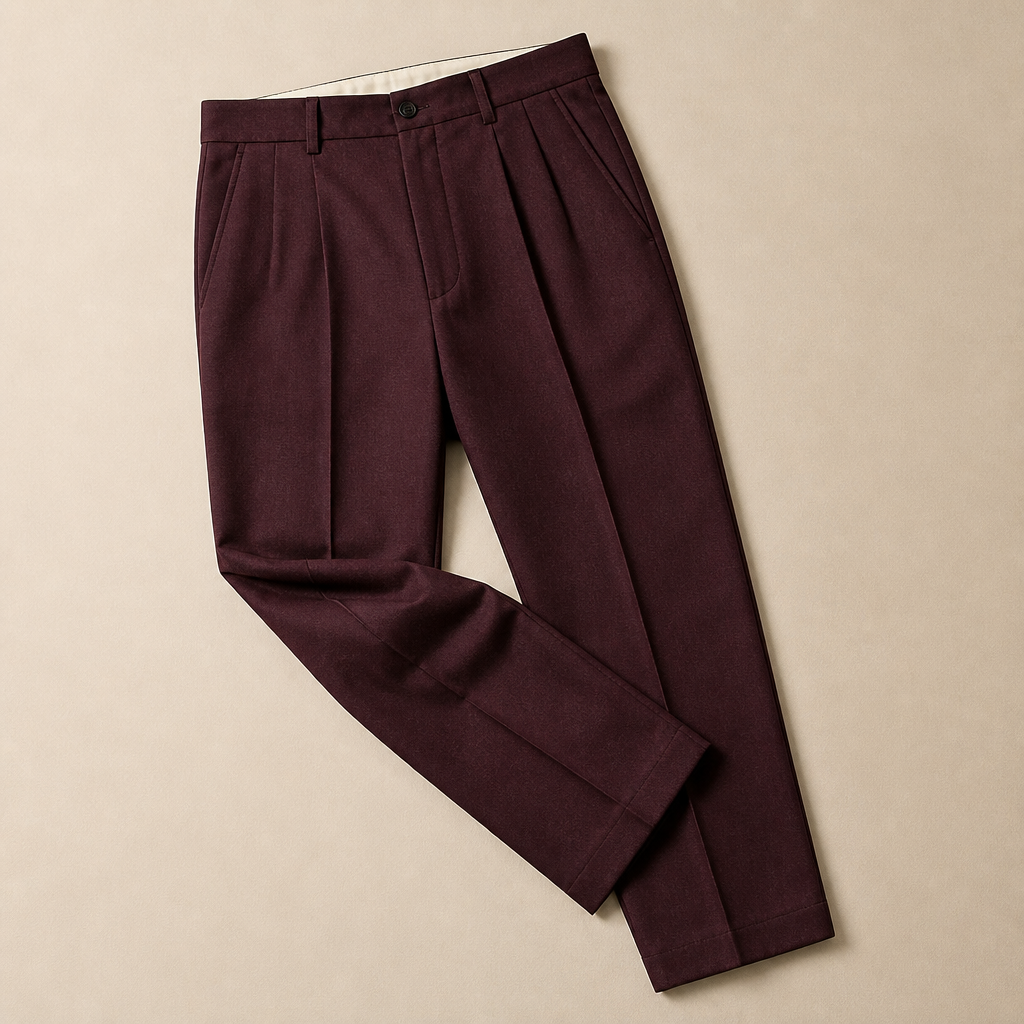 Roven™ – Custom Wide-Leg Men’s Pants Featuring Deep Angled Pockets