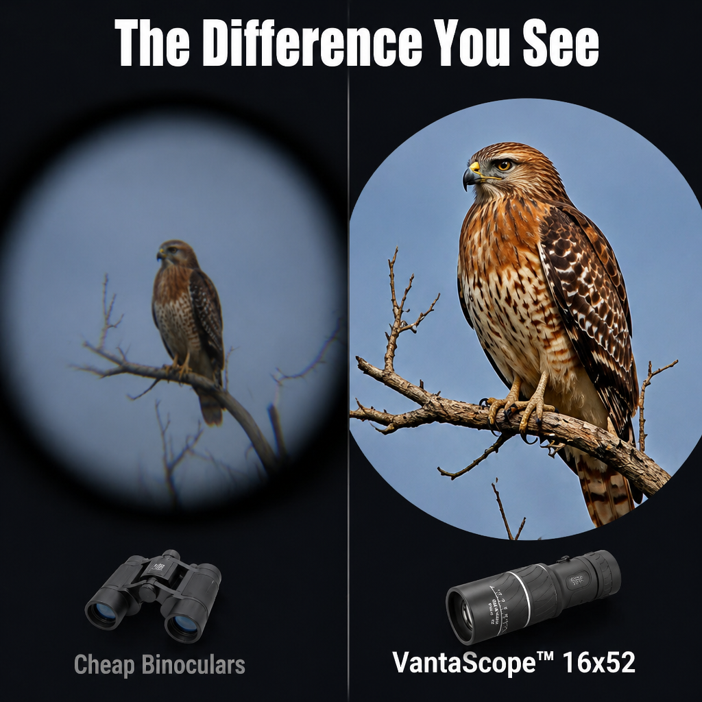 VantaScope™ — Spot Birds, Wildlife & Stage Action Clear From 5 Miles Away