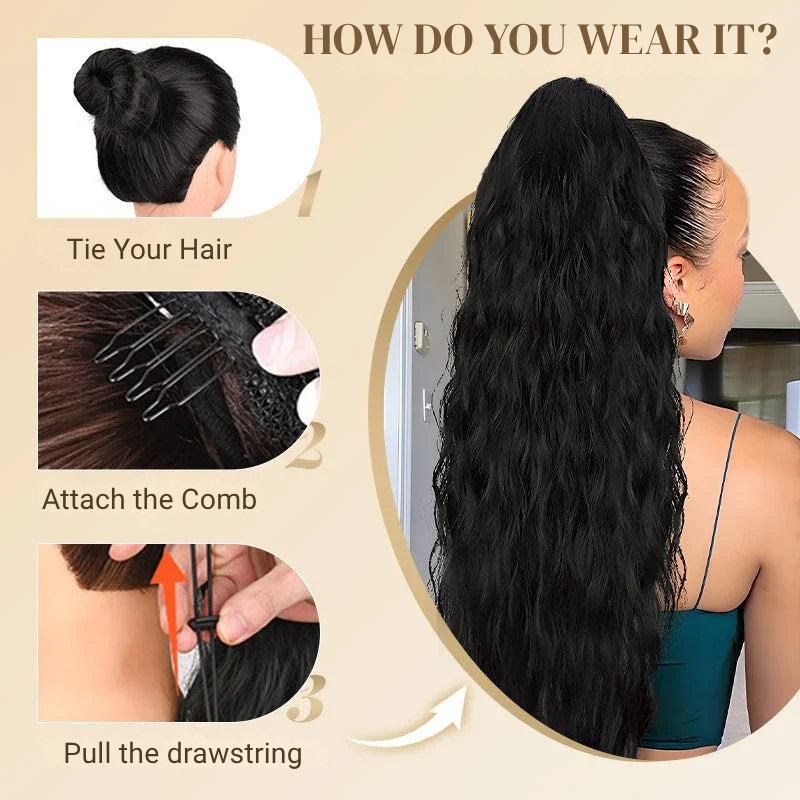 LuxeTress™ — Unlock Instant Glamour with Featherlight, Head-Turning Volume and Length