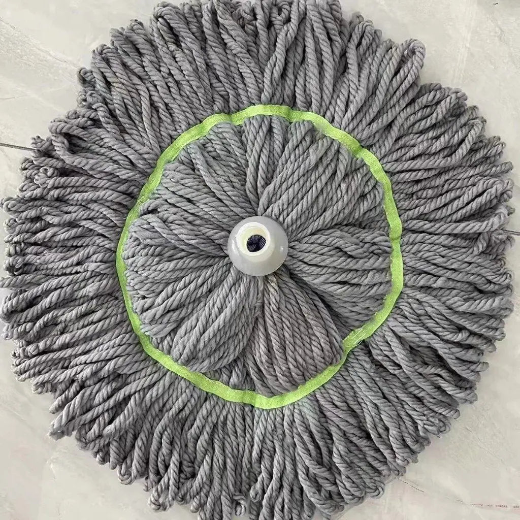 Self-Wringing Microfiber Mop Replacement Head | Swivel Joint | No-Touch Use | CleanPulse