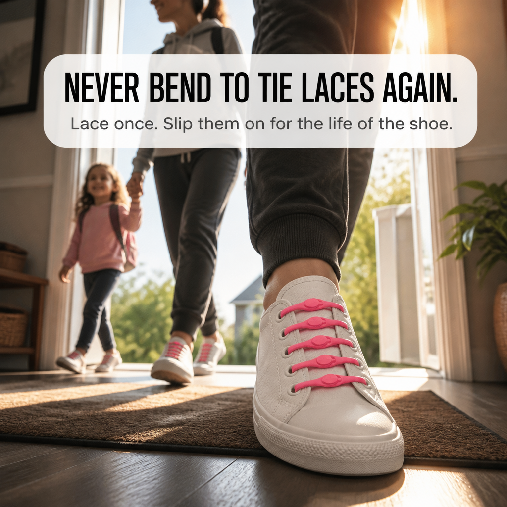 GlideFeet™ — Freedom from Tying, Comfort That Moves With You