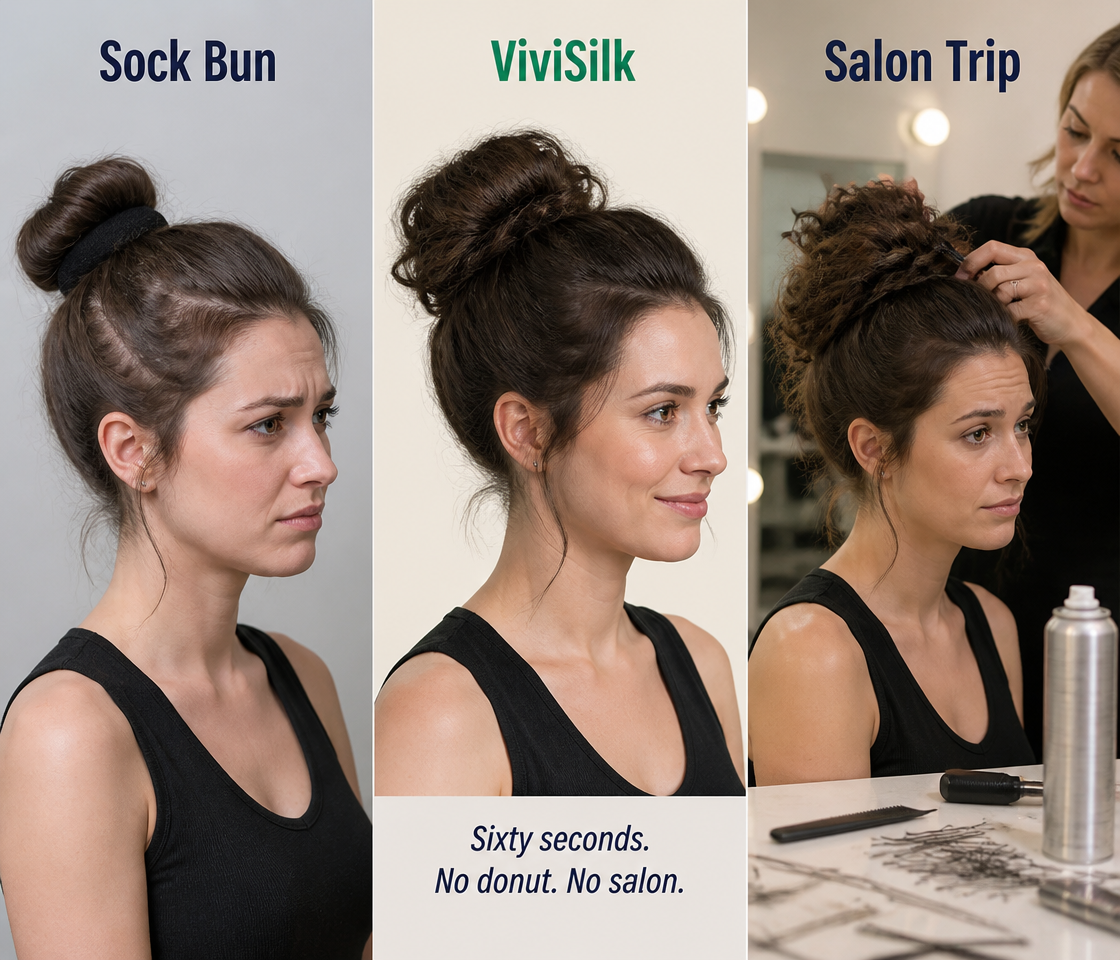 ViviSilk™ — Twist, Wrap & Sport a Perfect Messy Bun in Less Than a Minute