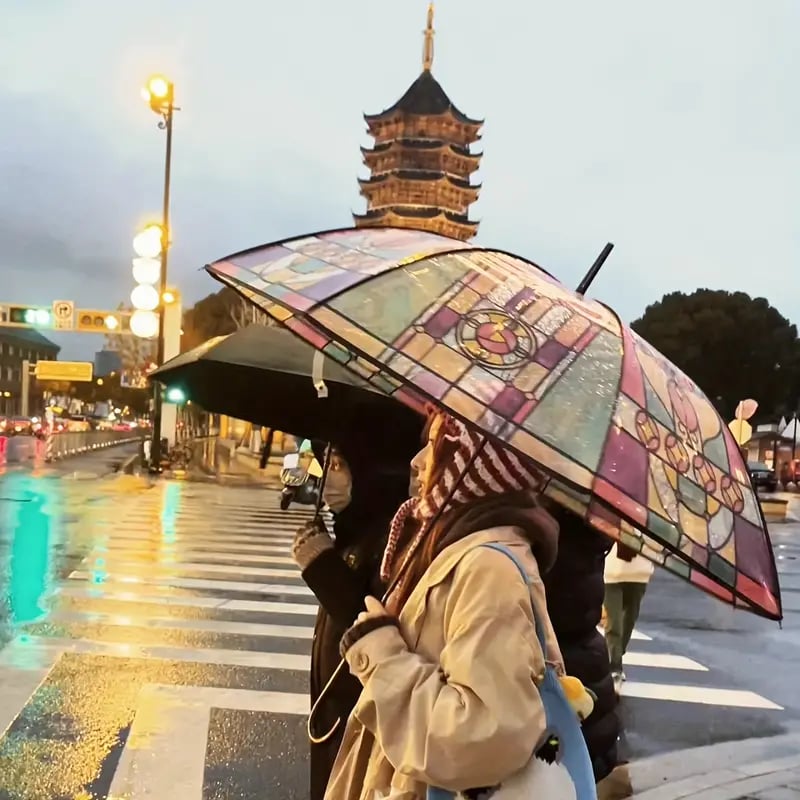 HandCraft™ Umbrella — Step Into the Rain With Stunning Style and Unbreakable Confidence