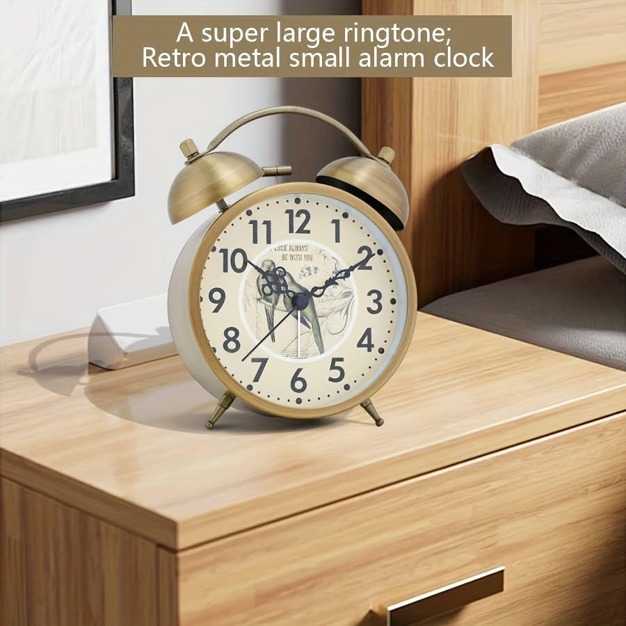 Nordic Elegance – Vintage Glow Alarm Clock