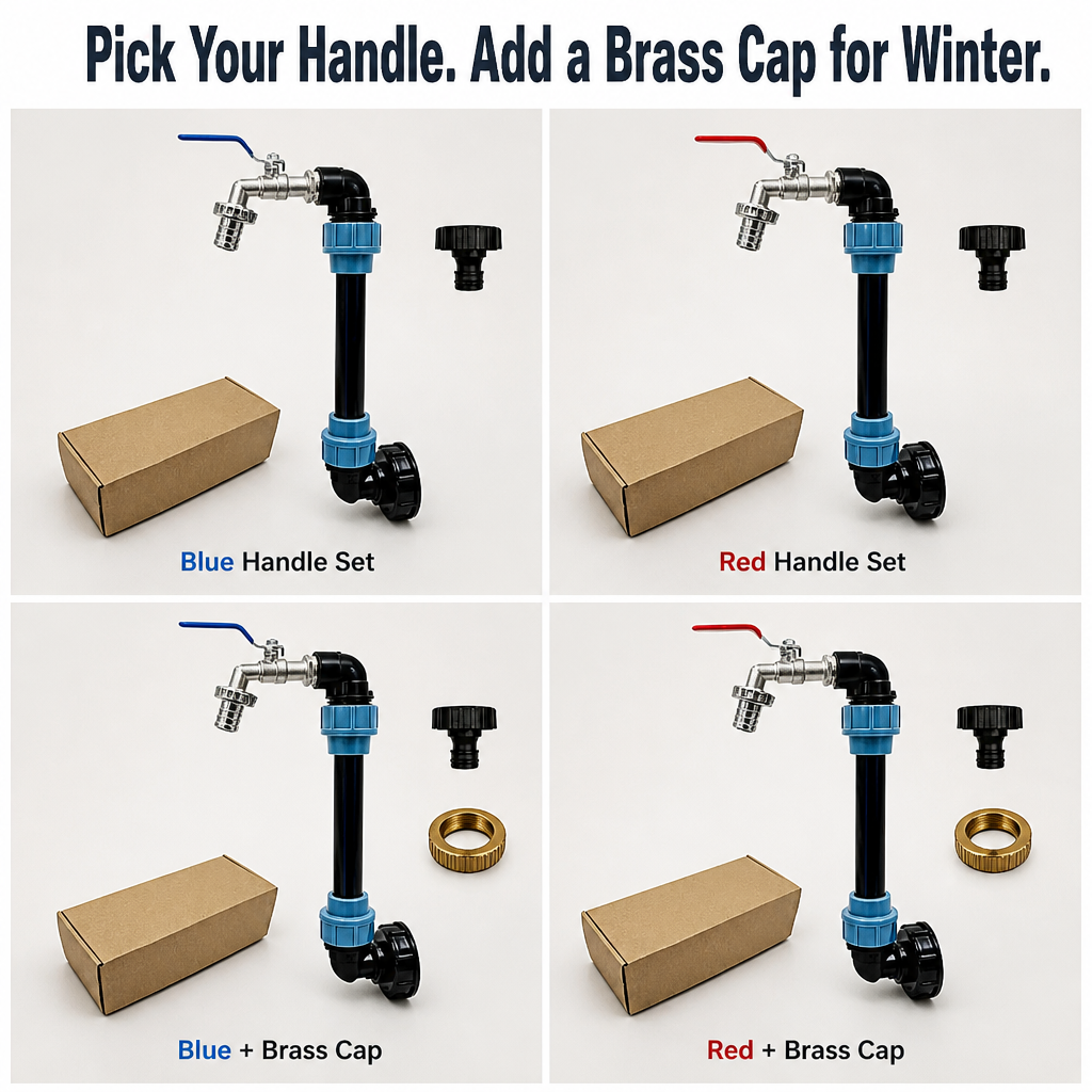 HydroMaster™ — Swap Out Your Cracked IBC Tap and Stop the Leaks Permanently
